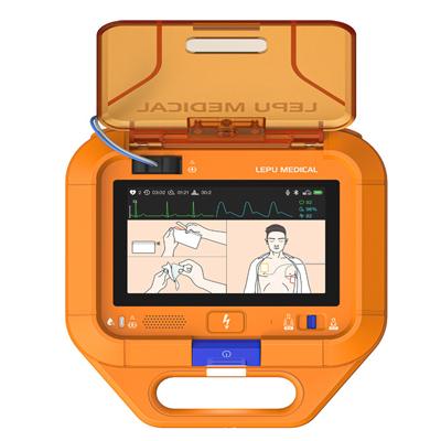 樂(lè)普醫(yī)療 半自動(dòng)體外除顫器LeAED B100便攜急救 帶屏幕
